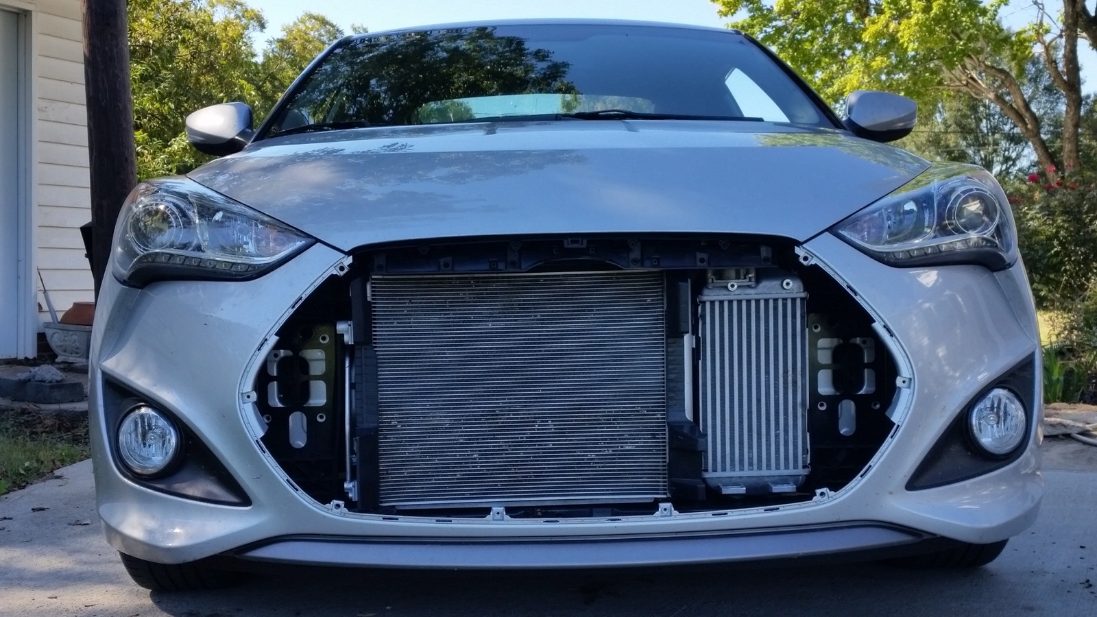 2015 Silver Hyundai Veloster Turbo base picture, mods, upgrades