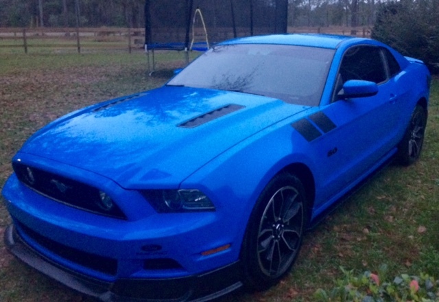 2014 Grabber Blue Ford Mustang GT picture, mods, upgrades