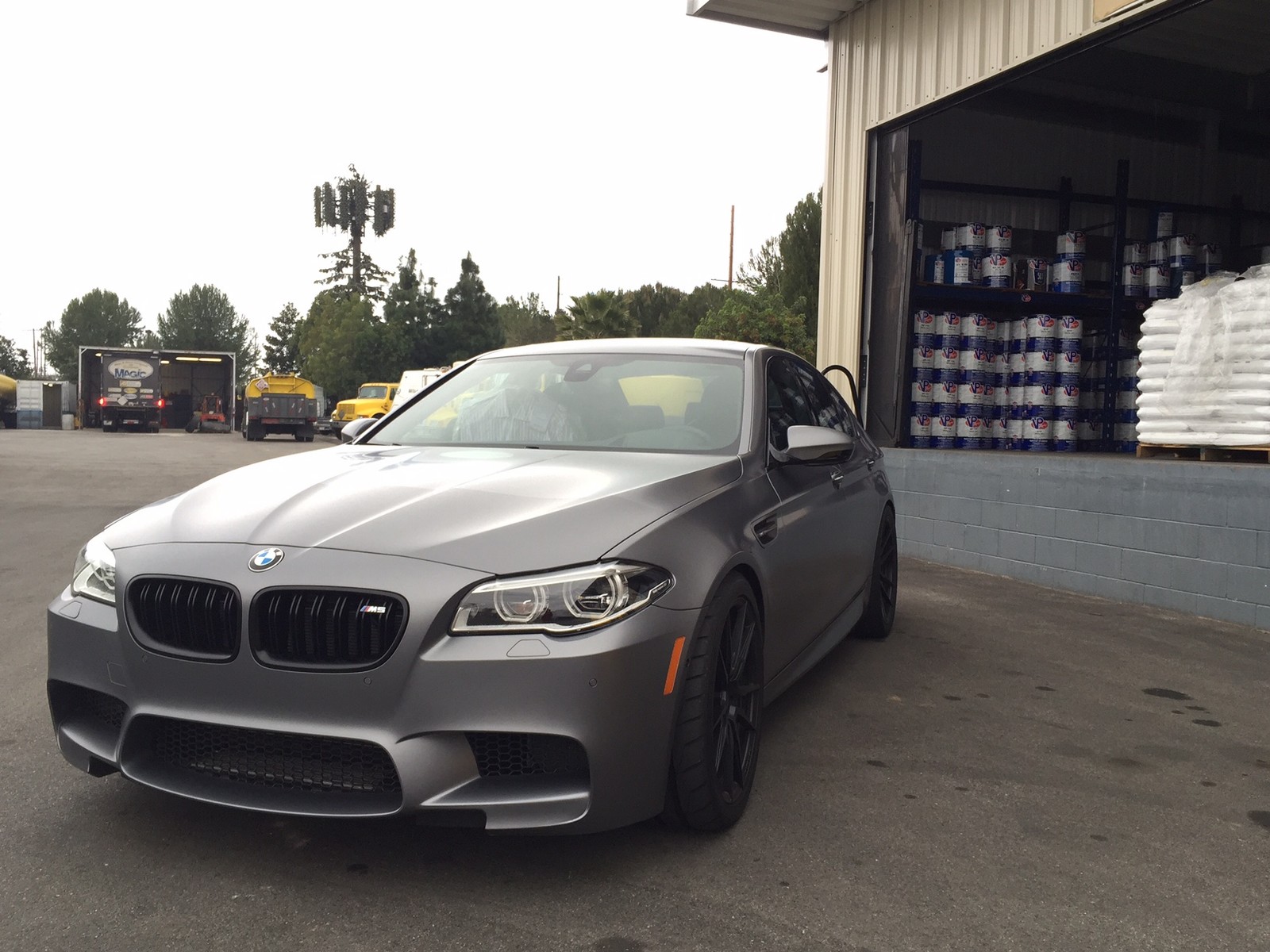2014 Frozen Grey BMW M5  picture, mods, upgrades