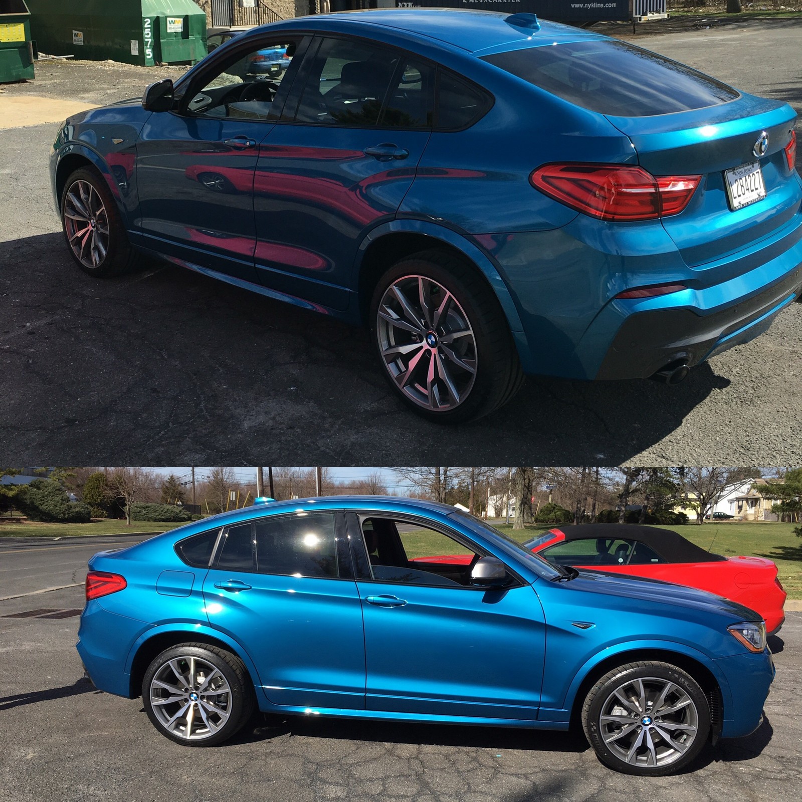 Long Beach Blue 2016 BMW X4 M40i