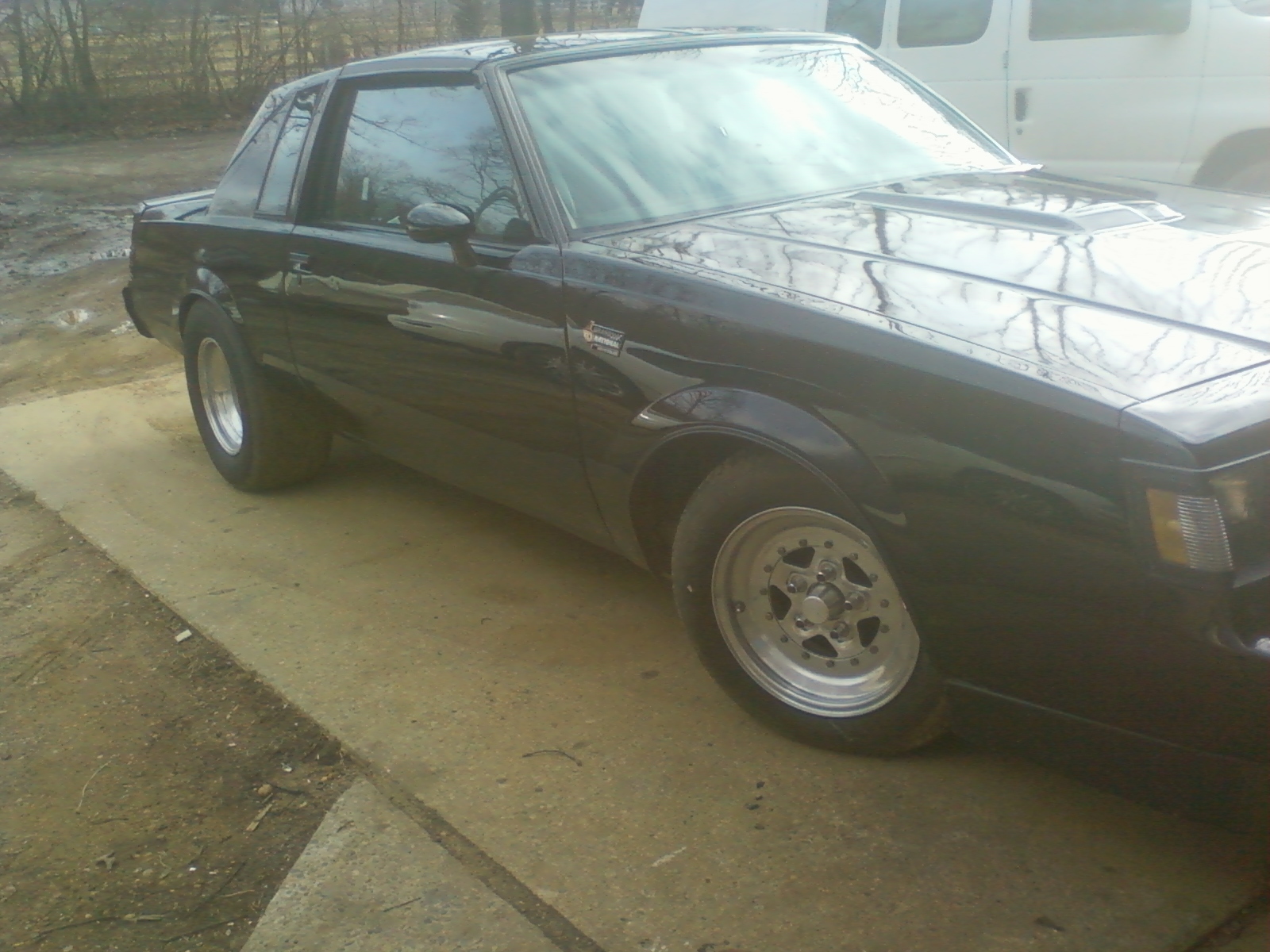 blk 1987 Buick Grand National ttop