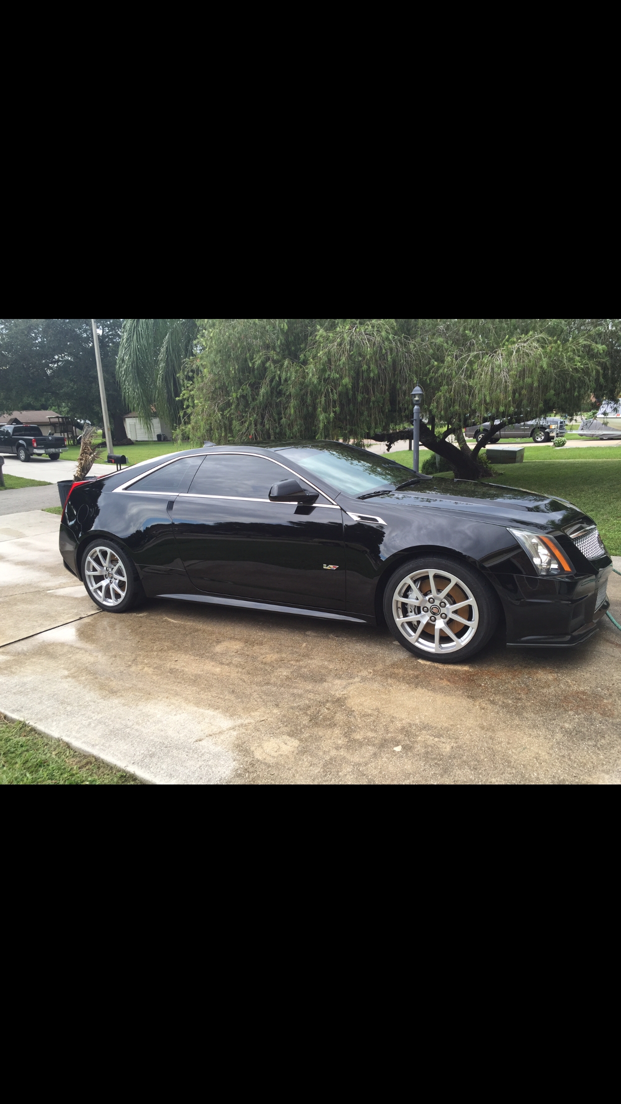 Black 2011 Cadillac CTS-V Coupe