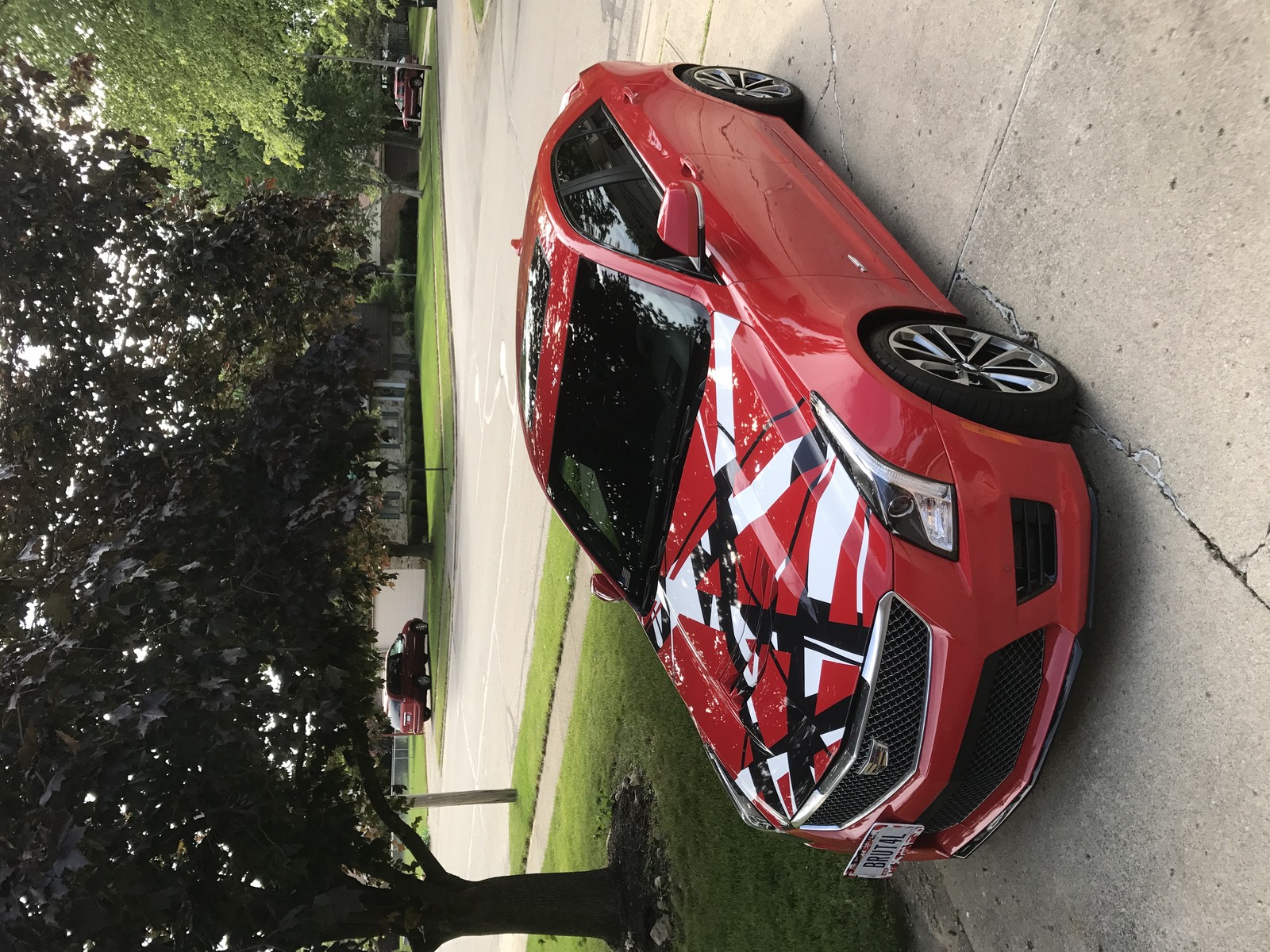 2016 Velocity Red Cadillac ATS-V 4 Door Sedan picture, mods, upgrades