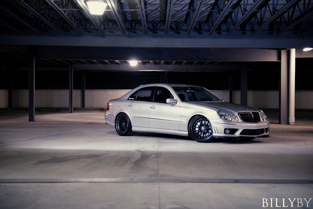 2004 Silver Mercedes-Benz E55 AMG  picture, mods, upgrades