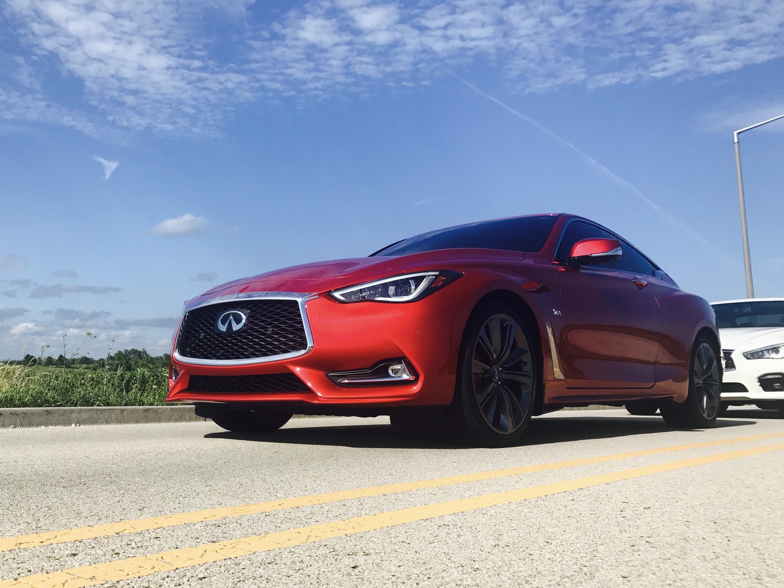 2017 Red Infiniti Q60 Red Alpha picture, mods, upgrades