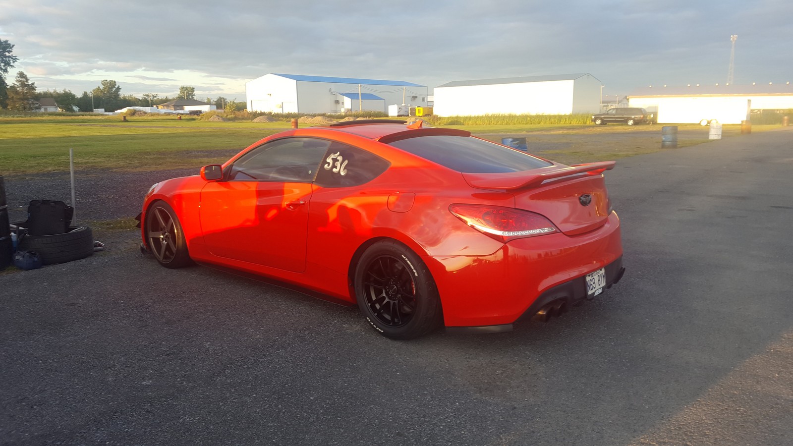 2011 Red Hyundai Genesis Coupe RSpecs picture, mods, upgrades