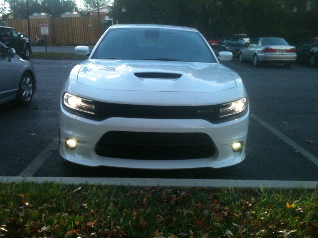 2016 Bright White Dodge Charger R/T Scatpack picture, mods, upgrades