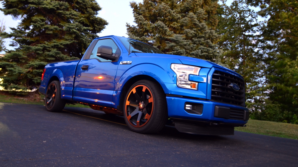 Blue Flame 2016 Ford F150 XLT