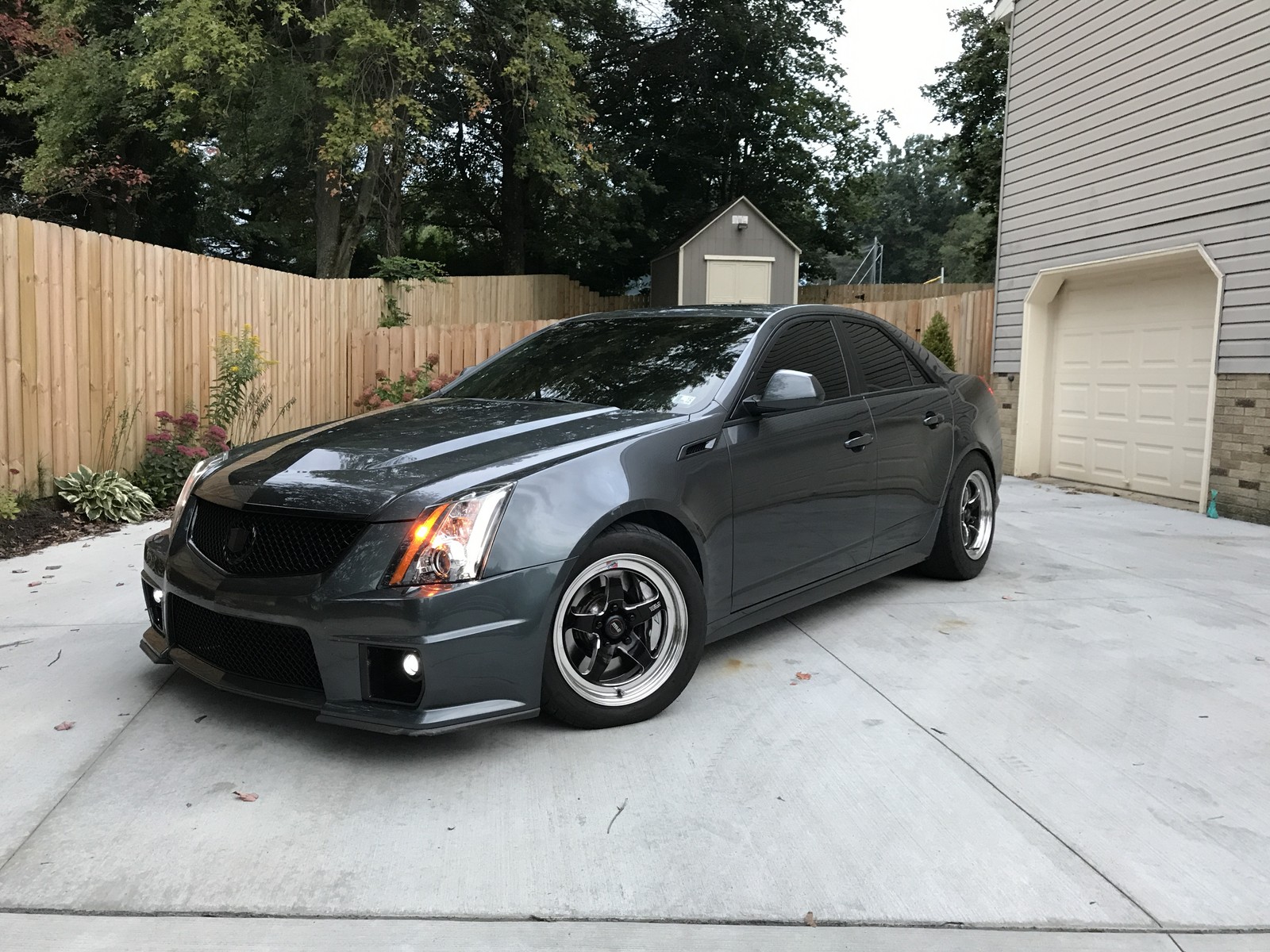 2010 Thunder Grey Metallic  Cadillac CTS-V  picture, mods, upgrades