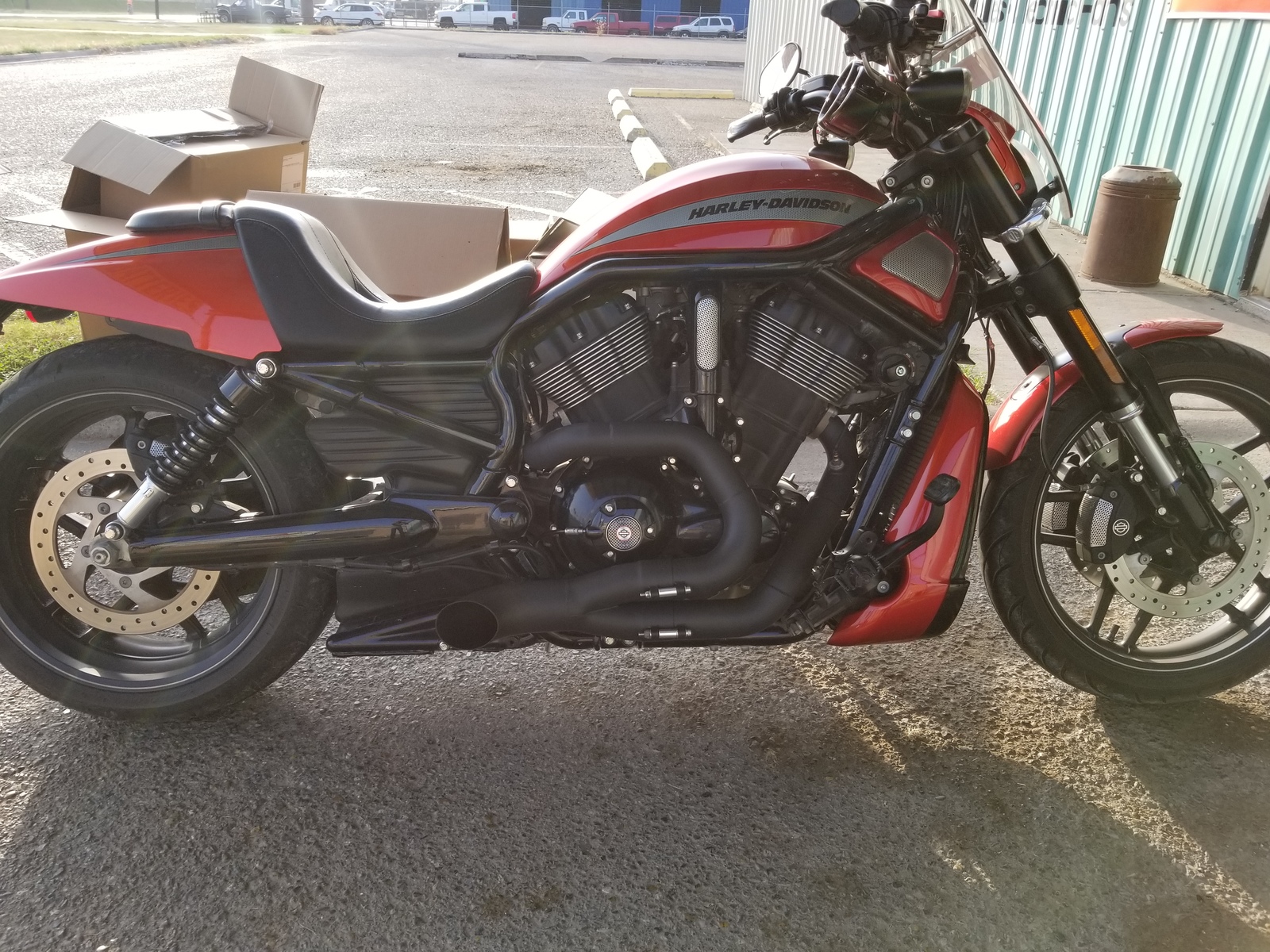 2014 Orange Harley-Davidson  VRSCDX NIGHT ROD SPECIAL picture, mods, upgrades