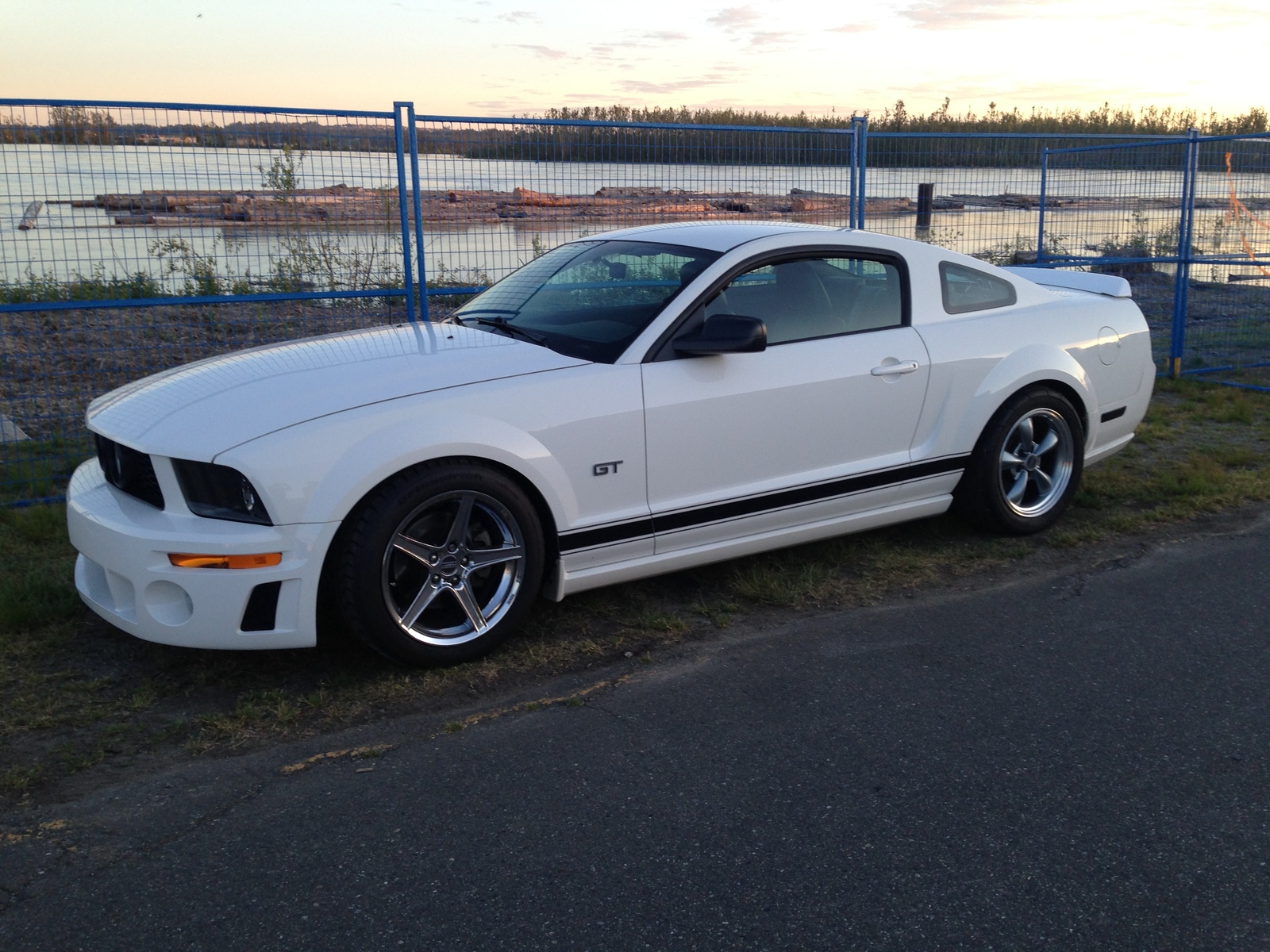 Performance White 2006 Ford Mustang GT