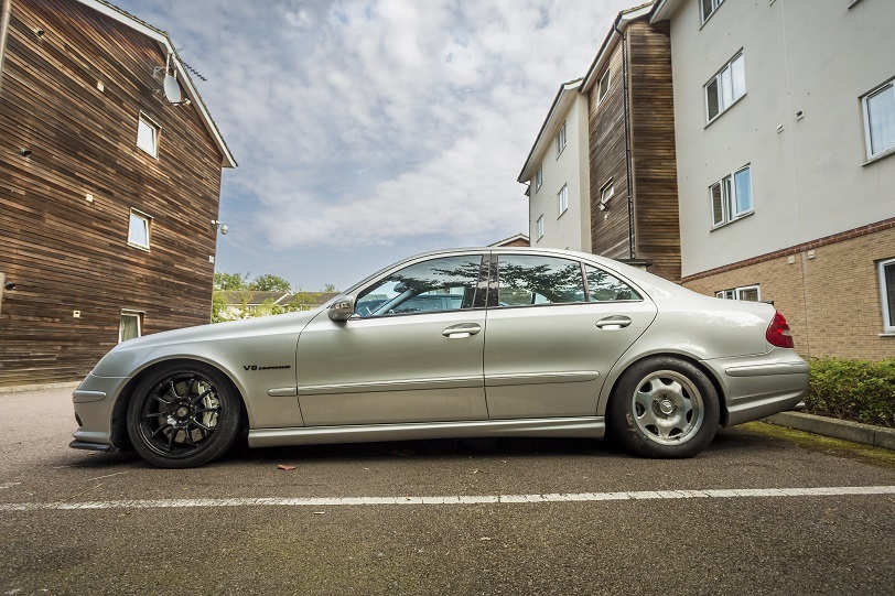2004 Silver Mercedes-Benz E55 AMG  picture, mods, upgrades