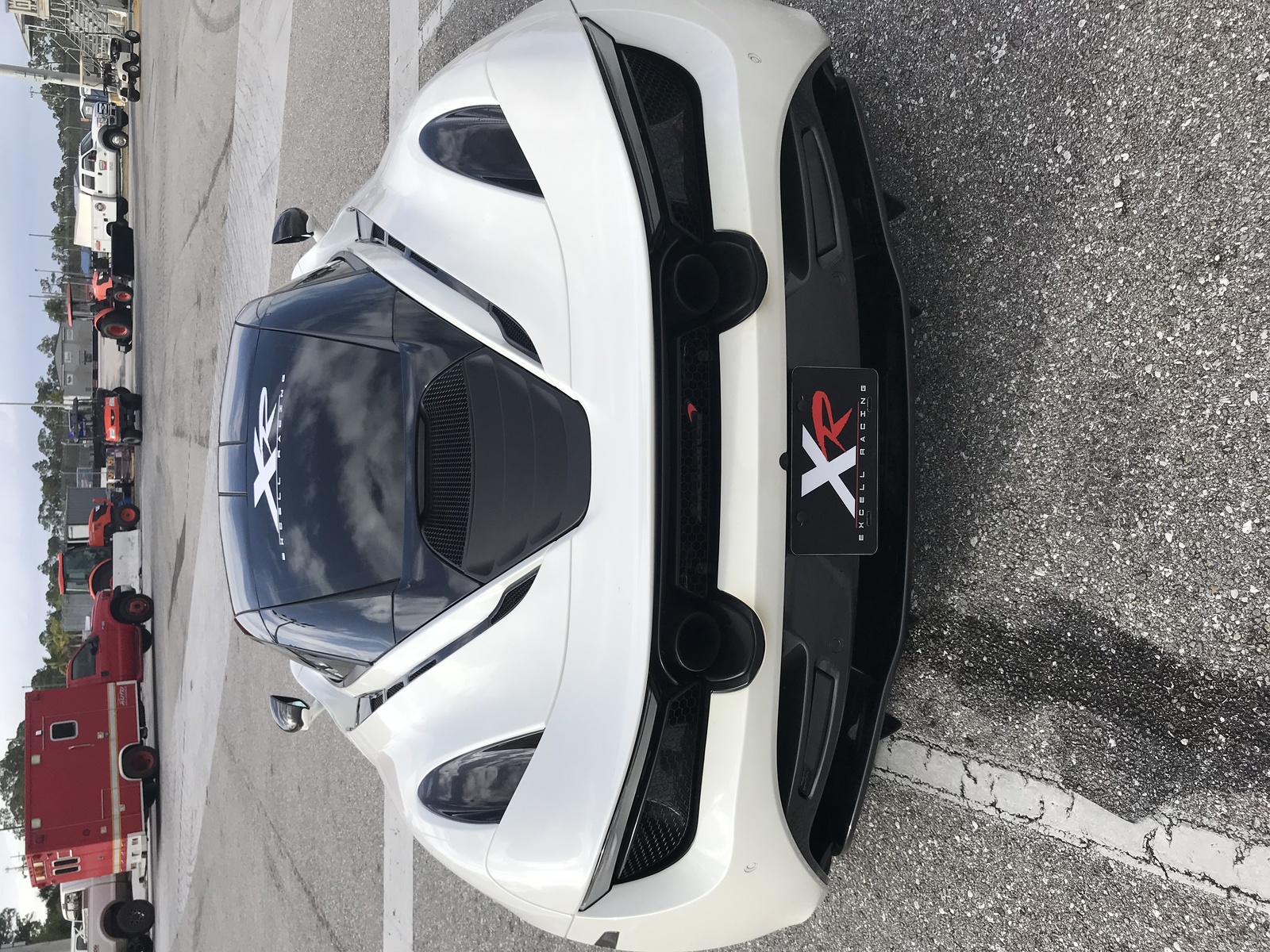 2018 White McLaren 720S Excell Racing picture, mods, upgrades