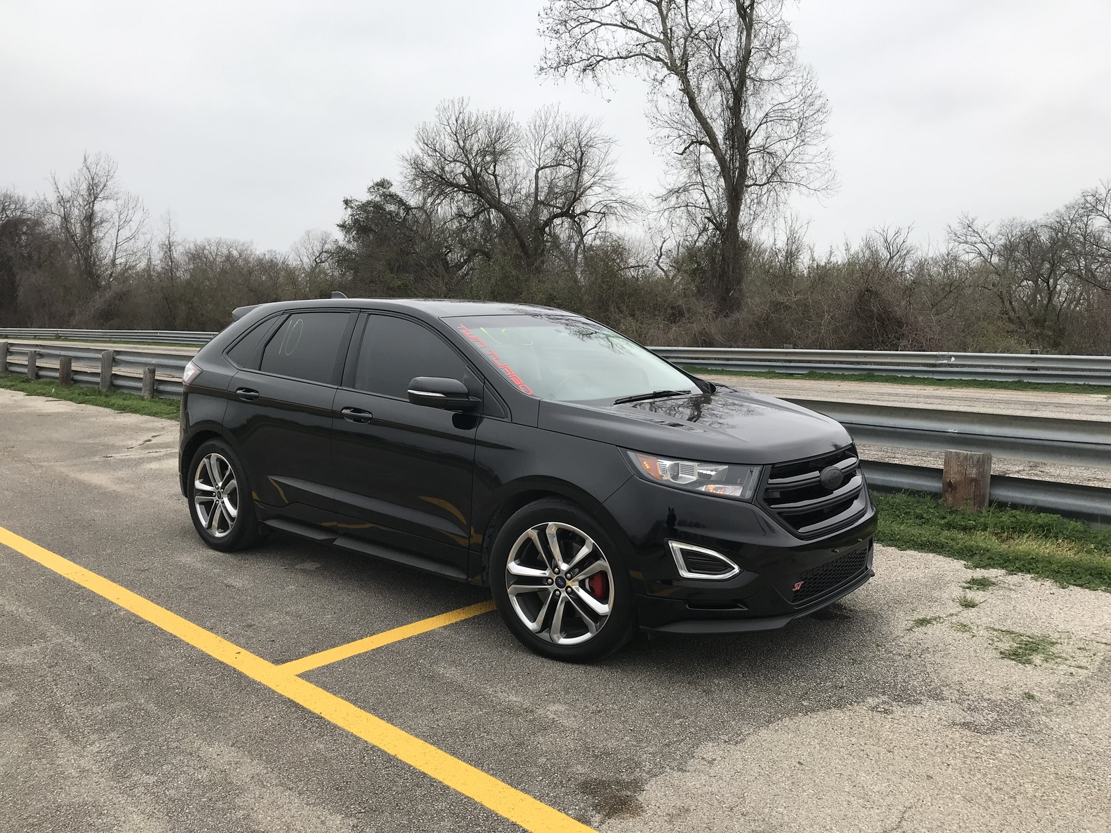 2016 Black Ford Edge Sport picture, mods, upgrades