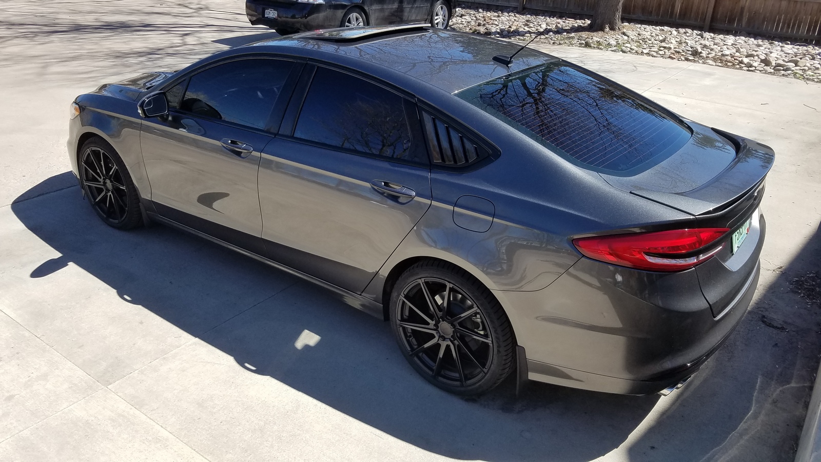 2017 Magnetic gray Ford Fusion Sport picture, mods, upgrades