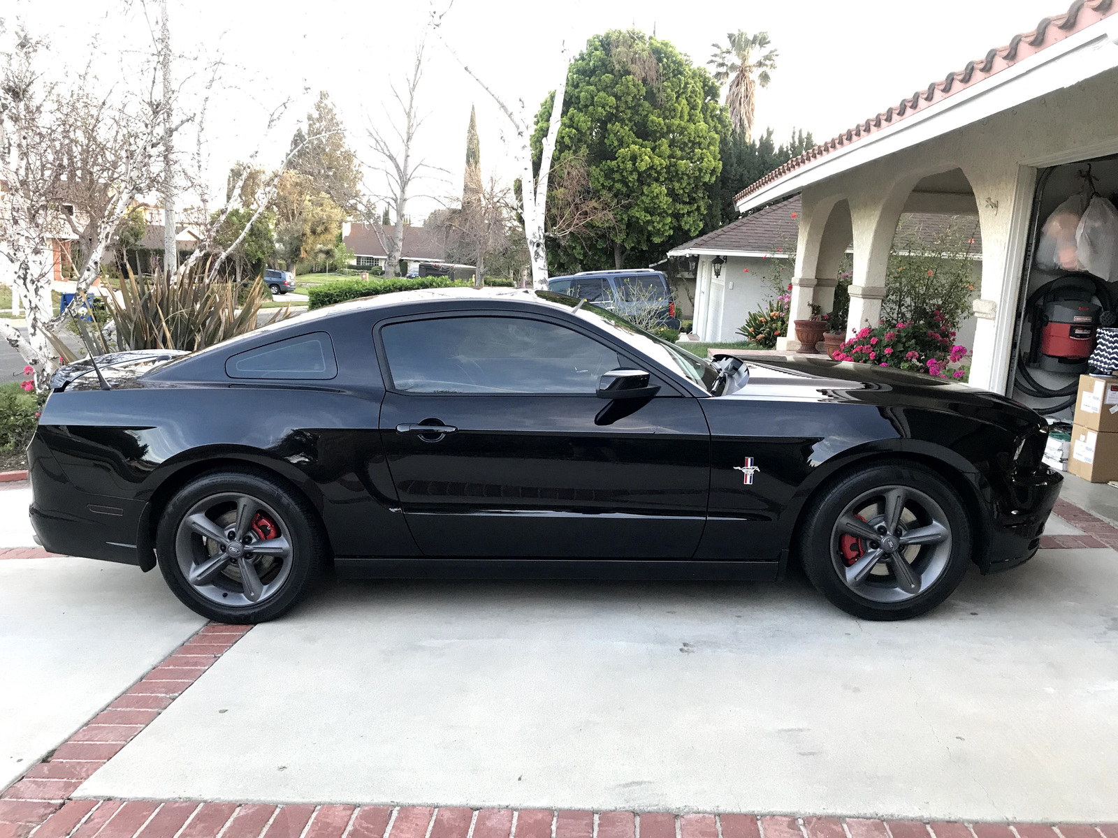 2013 Black Ford Mustang Premium V6 picture, mods, upgrades