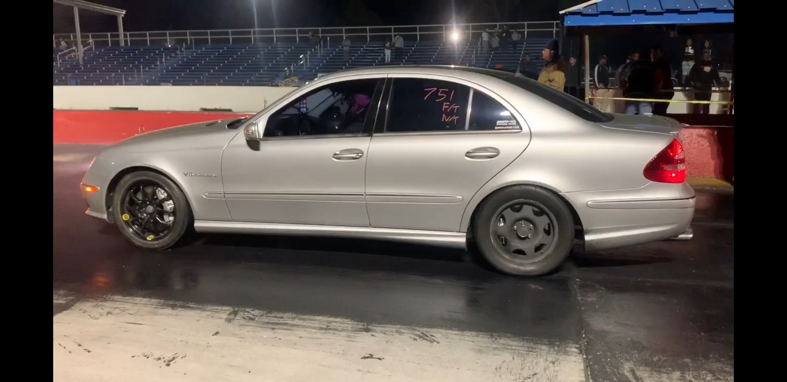 2005 Silver Mercedes-Benz E55 AMG Eurocharged  picture, mods, upgrades