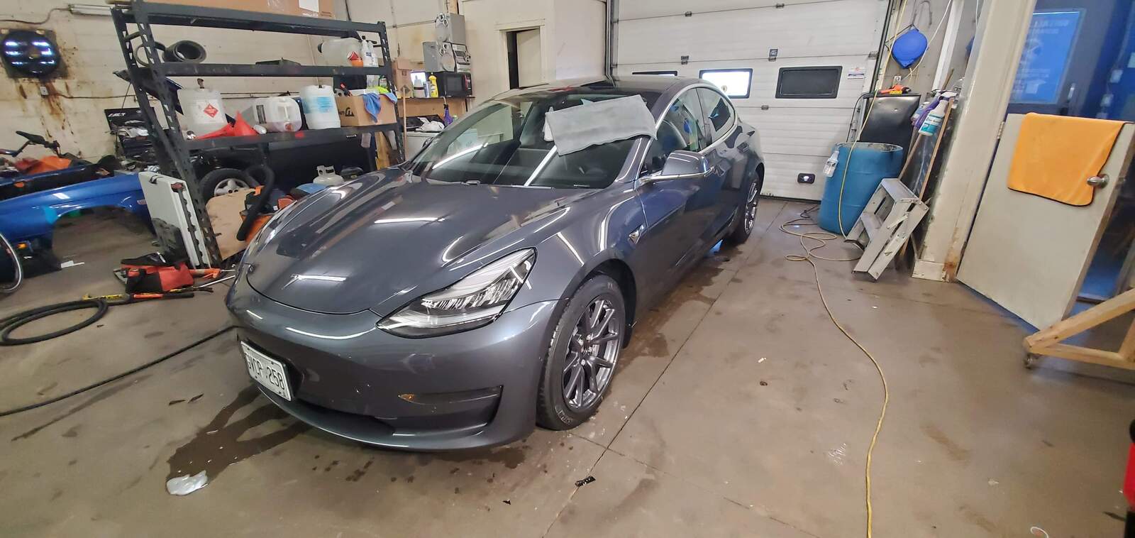 2020 Midnight silver metallic Tesla Model 3 Long range awd picture, mods, upgrades