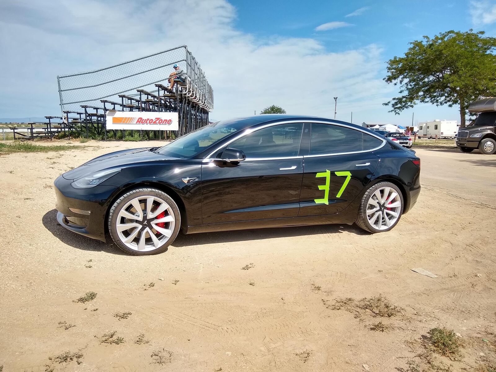 2019 Black Tesla Model 3 Performance picture, mods, upgrades