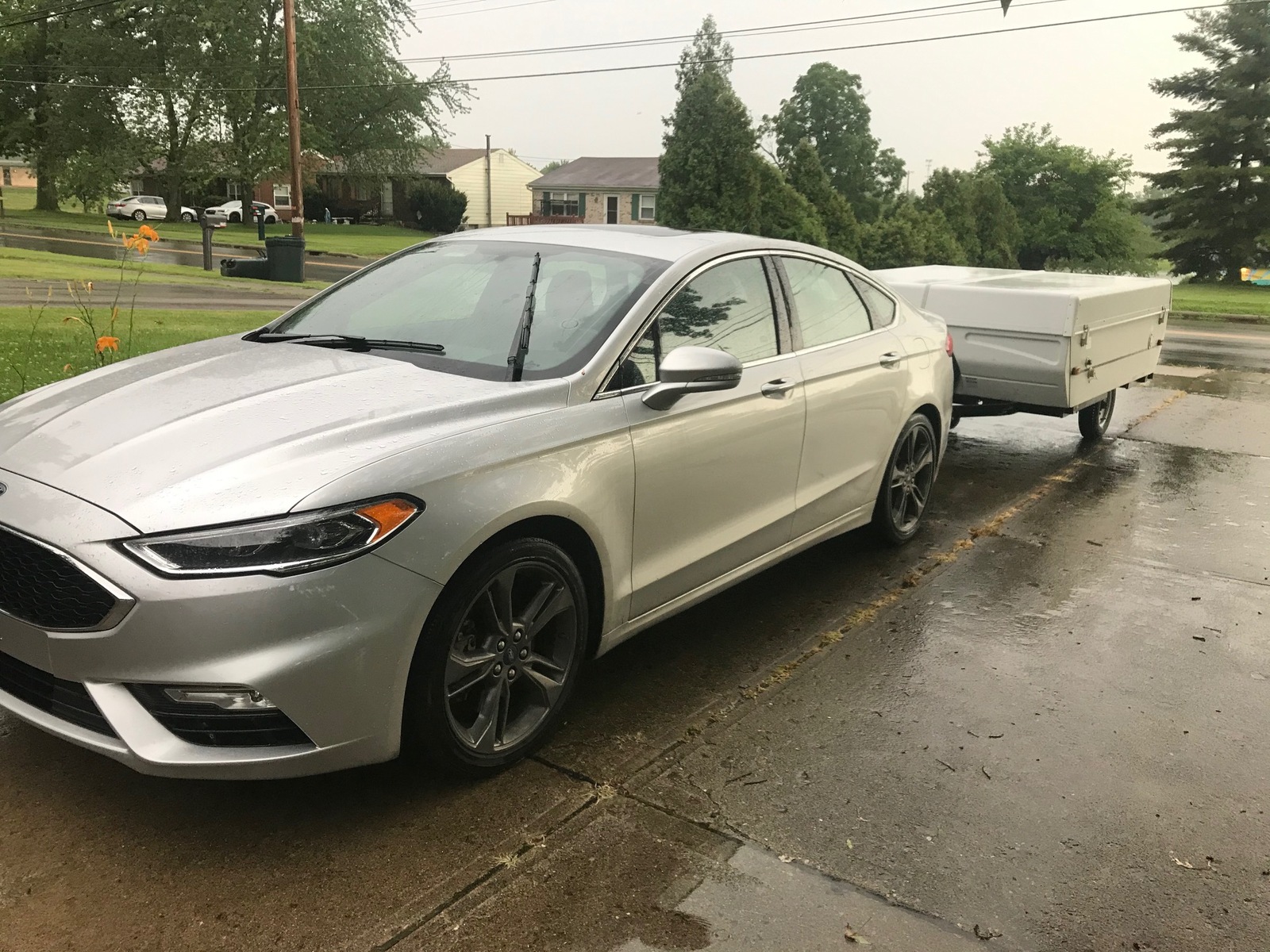 2017 SILVER Ford Fusion SPORT picture, mods, upgrades