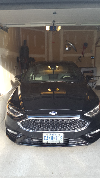 2017 Shadow Black Ford Fusion Sport picture, mods, upgrades
