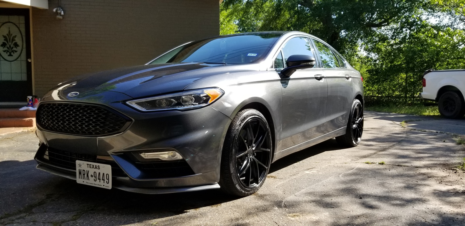 2017 Magnetic Metallic Ford Fusion Sport picture, mods, upgrades