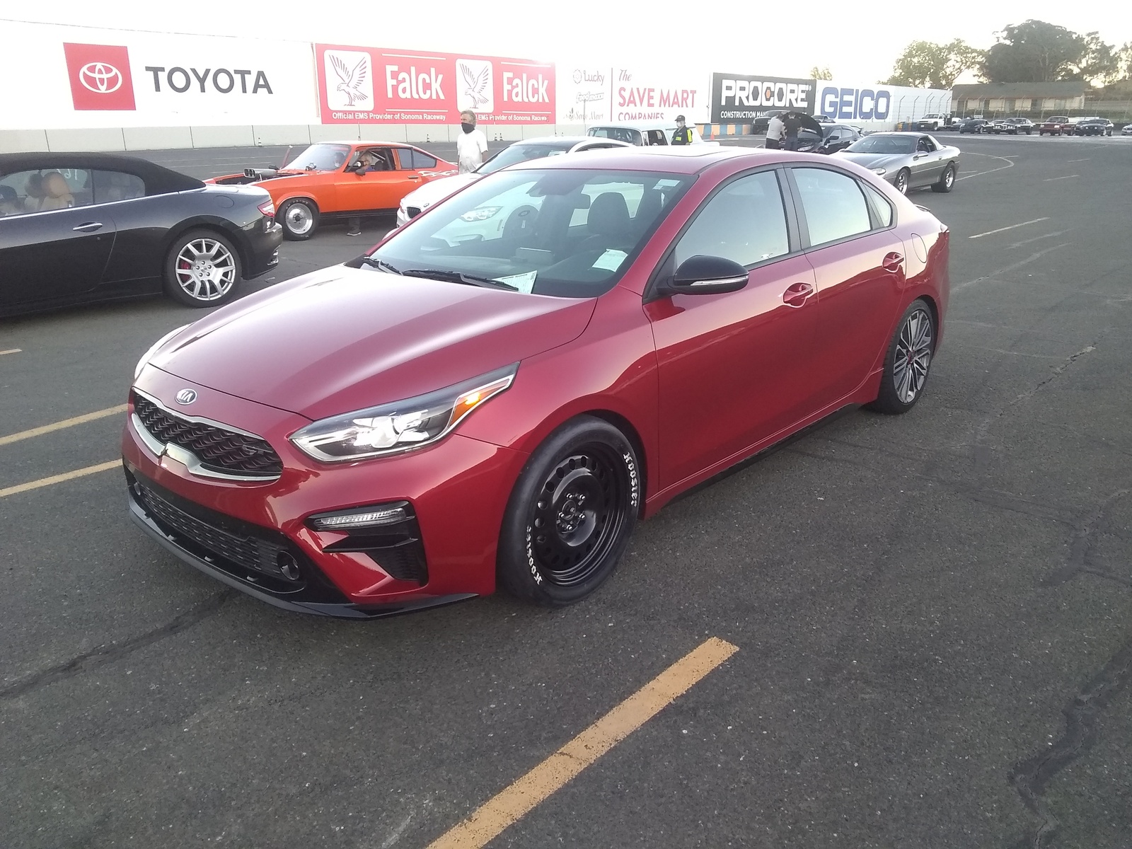Currant Red 2020 Kia Forte GT