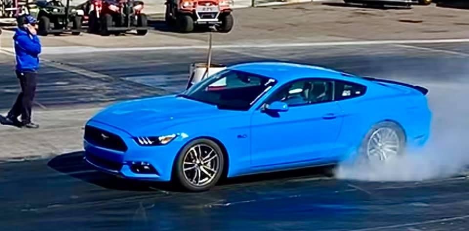 2017 Grabber Blue Ford Mustang GT  picture, mods, upgrades