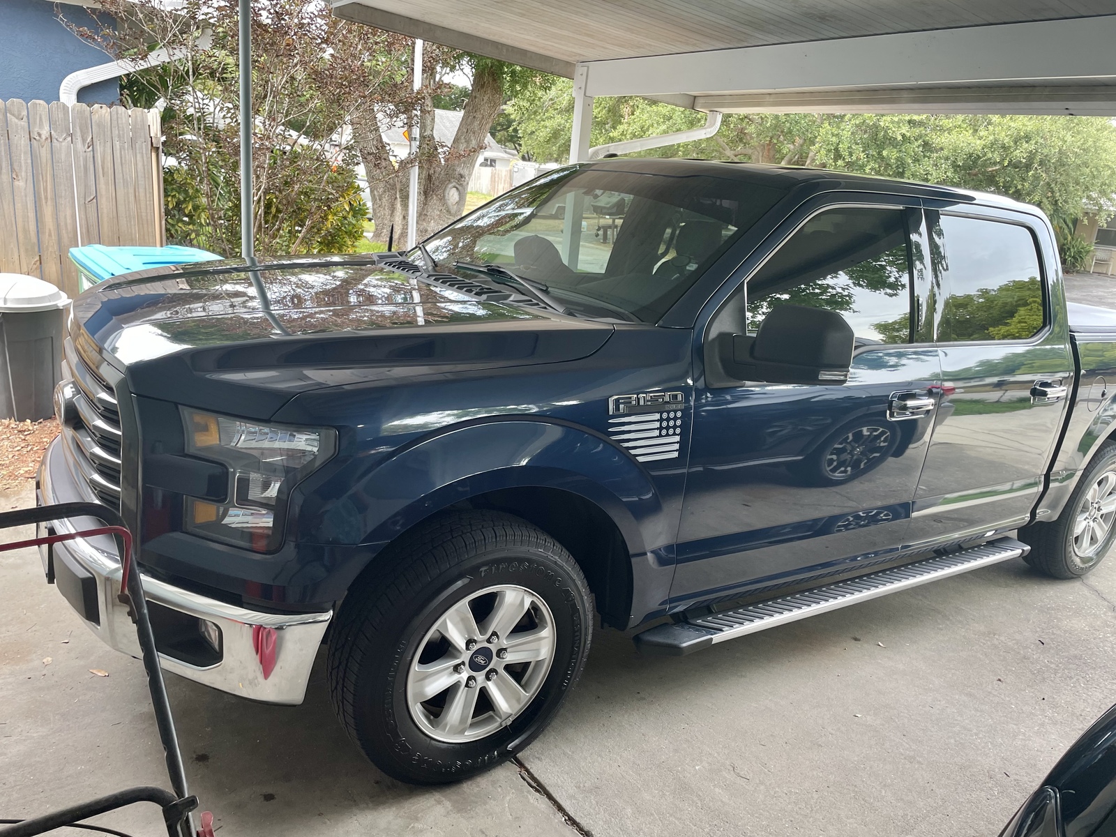 2015  Blue Ford F150 XLT picture, mods, upgrades