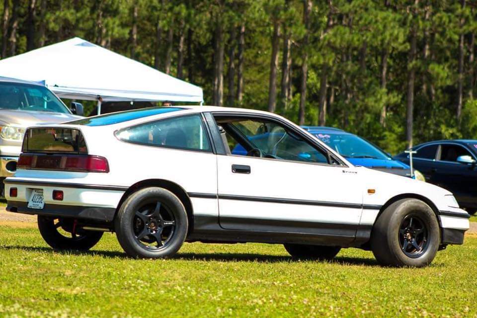 1990 White Honda Civic CRX Si picture, mods, upgrades