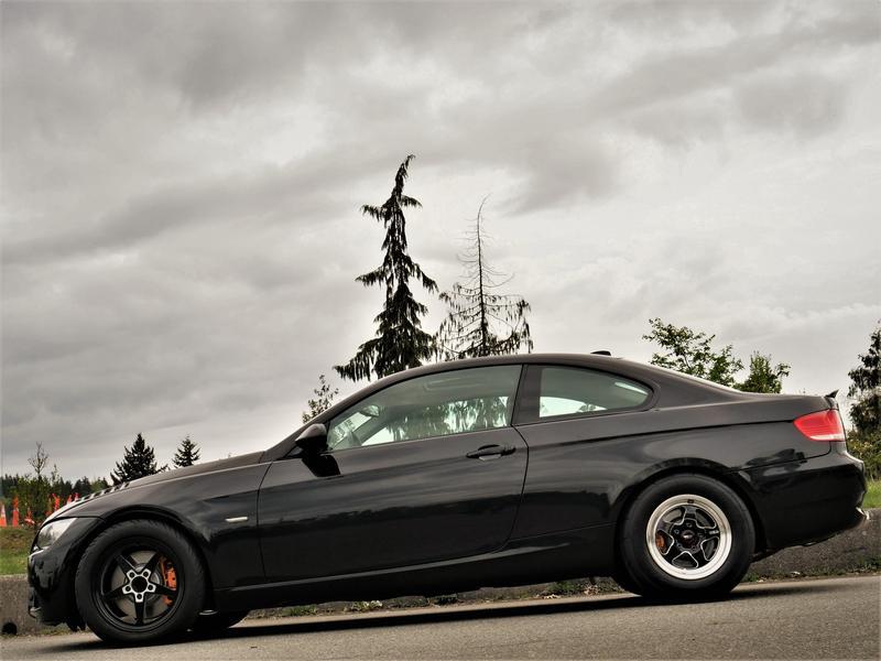 black 2007 BMW 335i 