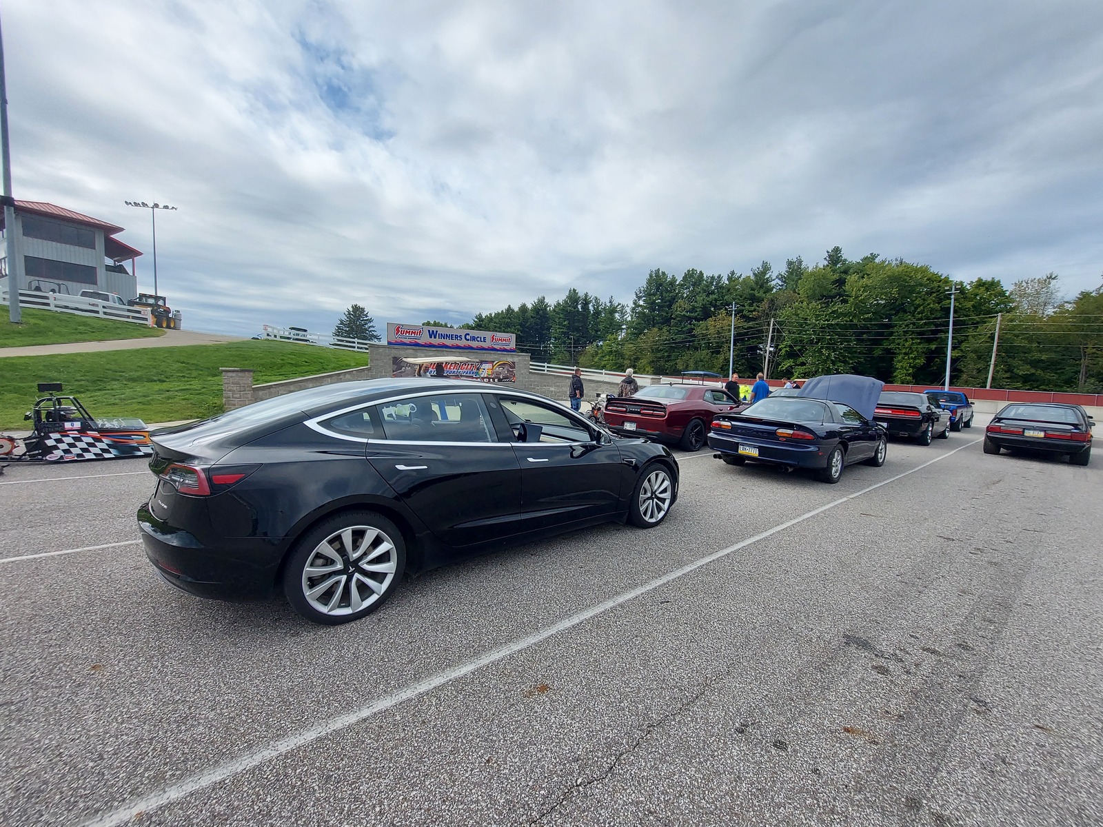 2018 Black Tesla Model 3 Long Range Dual Motor picture, mods, upgrades