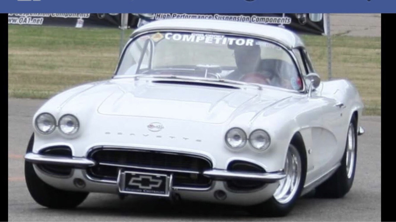 White 1962 Chevrolet Corvette Restomod
