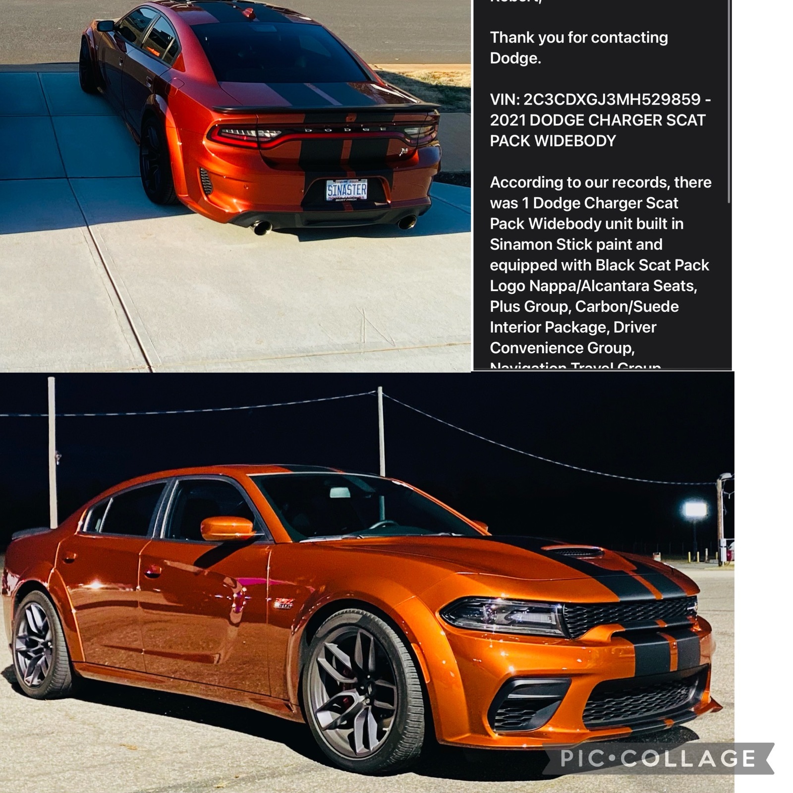 2021 Sinamonstick Dodge Charger Scat Pack picture, mods, upgrades