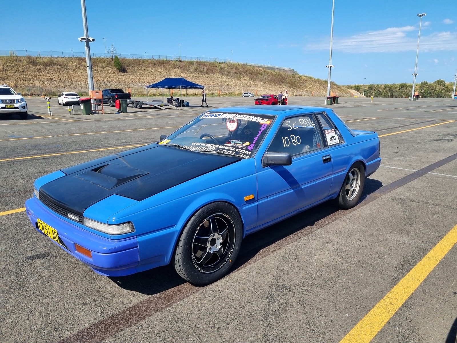 Blue 1984 Nissan Silvia S12