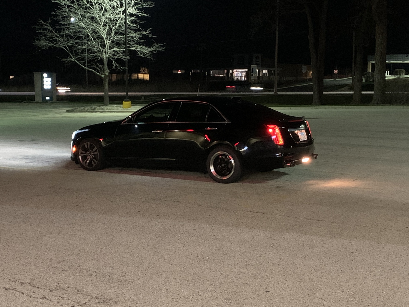 Black 2016 Cadillac CTS V-Sport