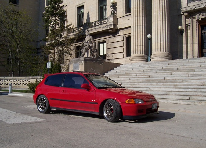 1993 Honda civic hatchback turbo #1