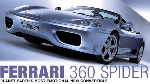  2001 Ferrari 360 Spider