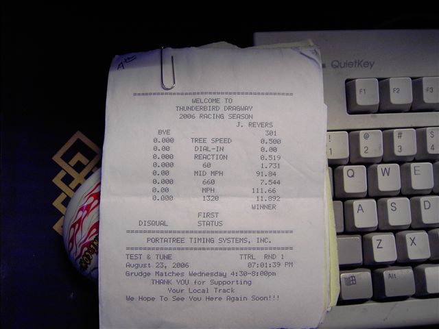 1979  Pontiac Firebird  Timeslip Scan