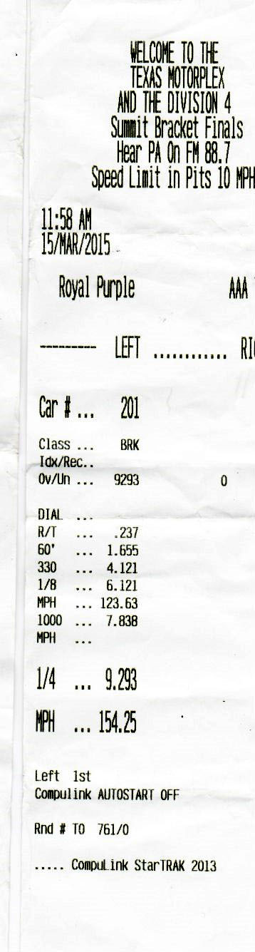 2004 QSM Pontiac GTO Ethyl Timeslip Scan