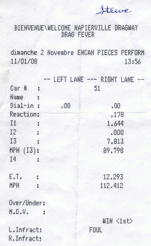 2000  Ford Mustang GT Convertible Timeslip Scan