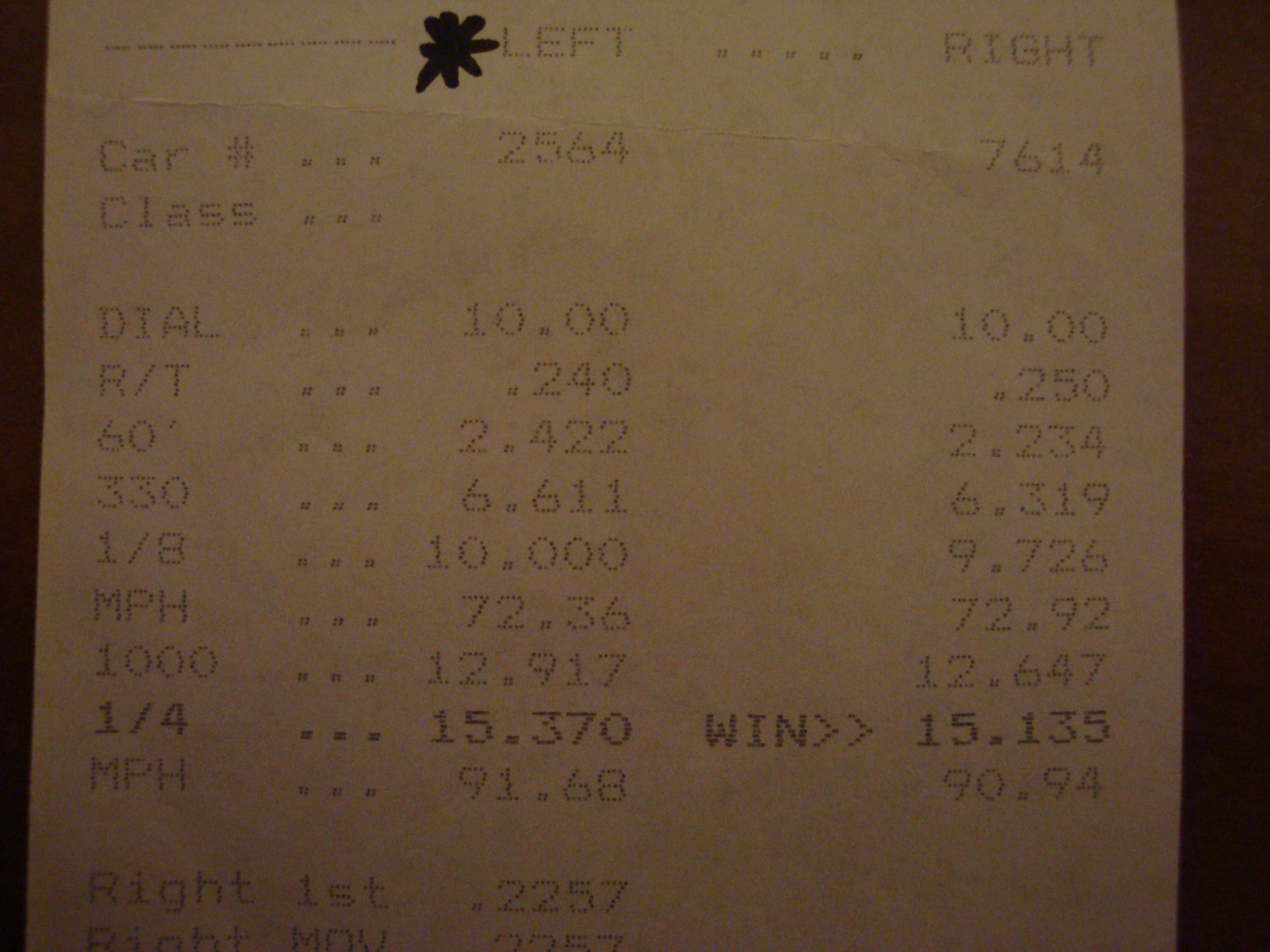 1997 Honda prelude 1/4 mile time #6