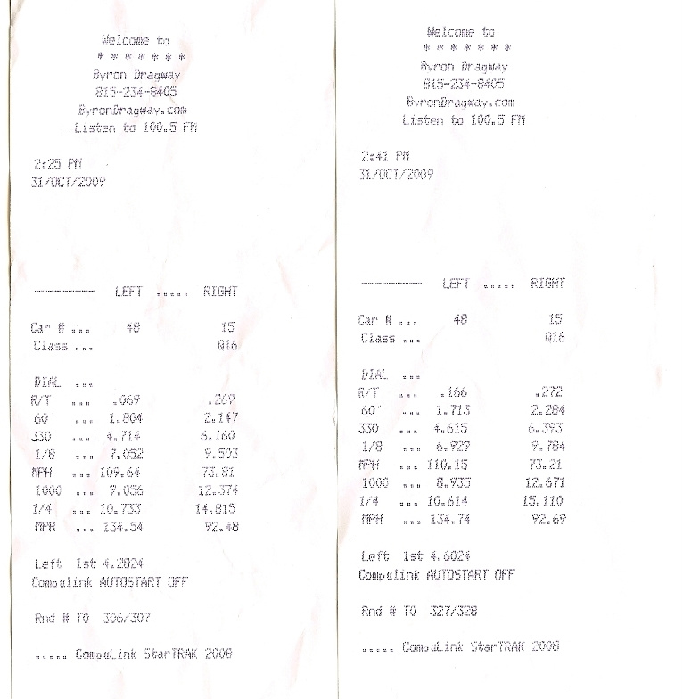 2006  Dodge Viper Paxton Supercharged Timeslip Scan