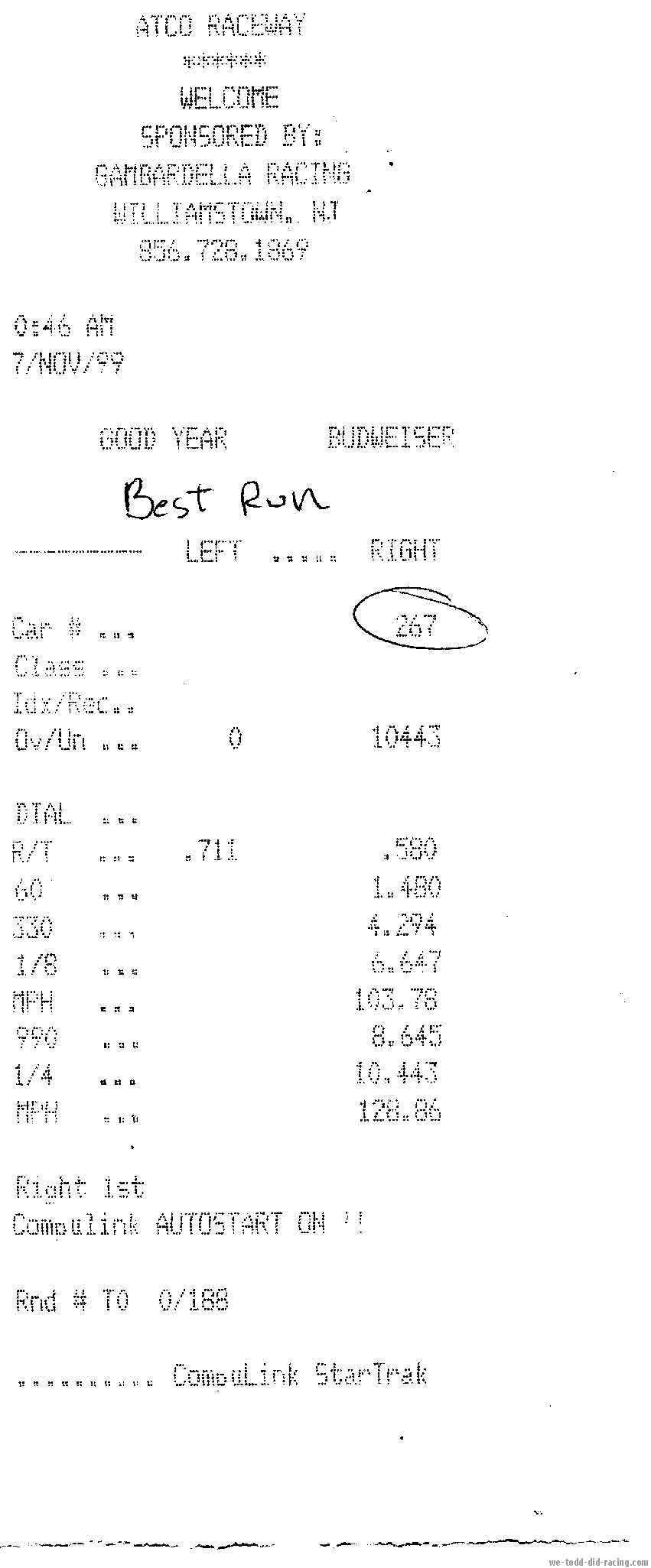 1989  Chrysler Conquest TSi Timeslip Scan