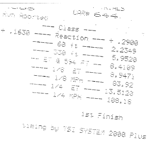 1990 Black on Black Nissan 300ZX Twin Turbo Timeslip Scan