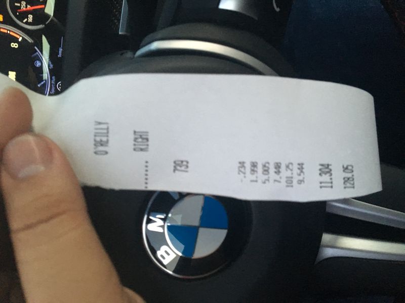 2014 White BMW M6  Timeslip Scan