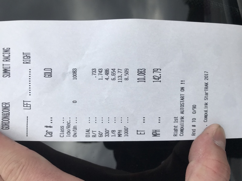 2016 Silver McLaren 570S Excell Racing Timeslip Scan
