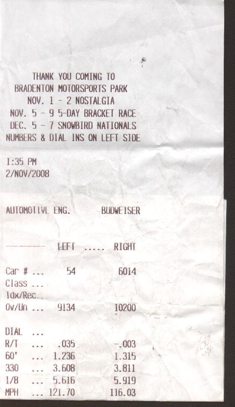 1982  Ford EXP  Timeslip Scan