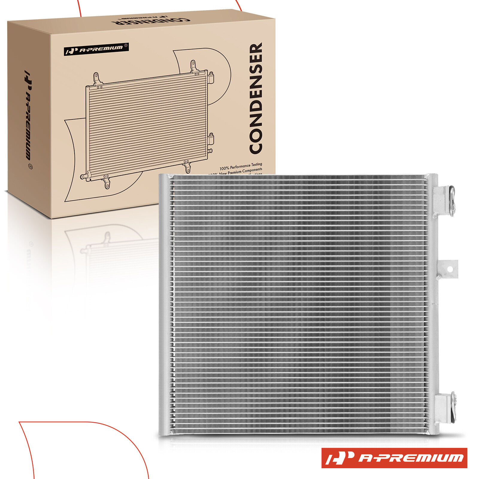 A/C Air Conditioning Condenser w/Bracket for Porsche 918 Spyder 2015 911 2014-19