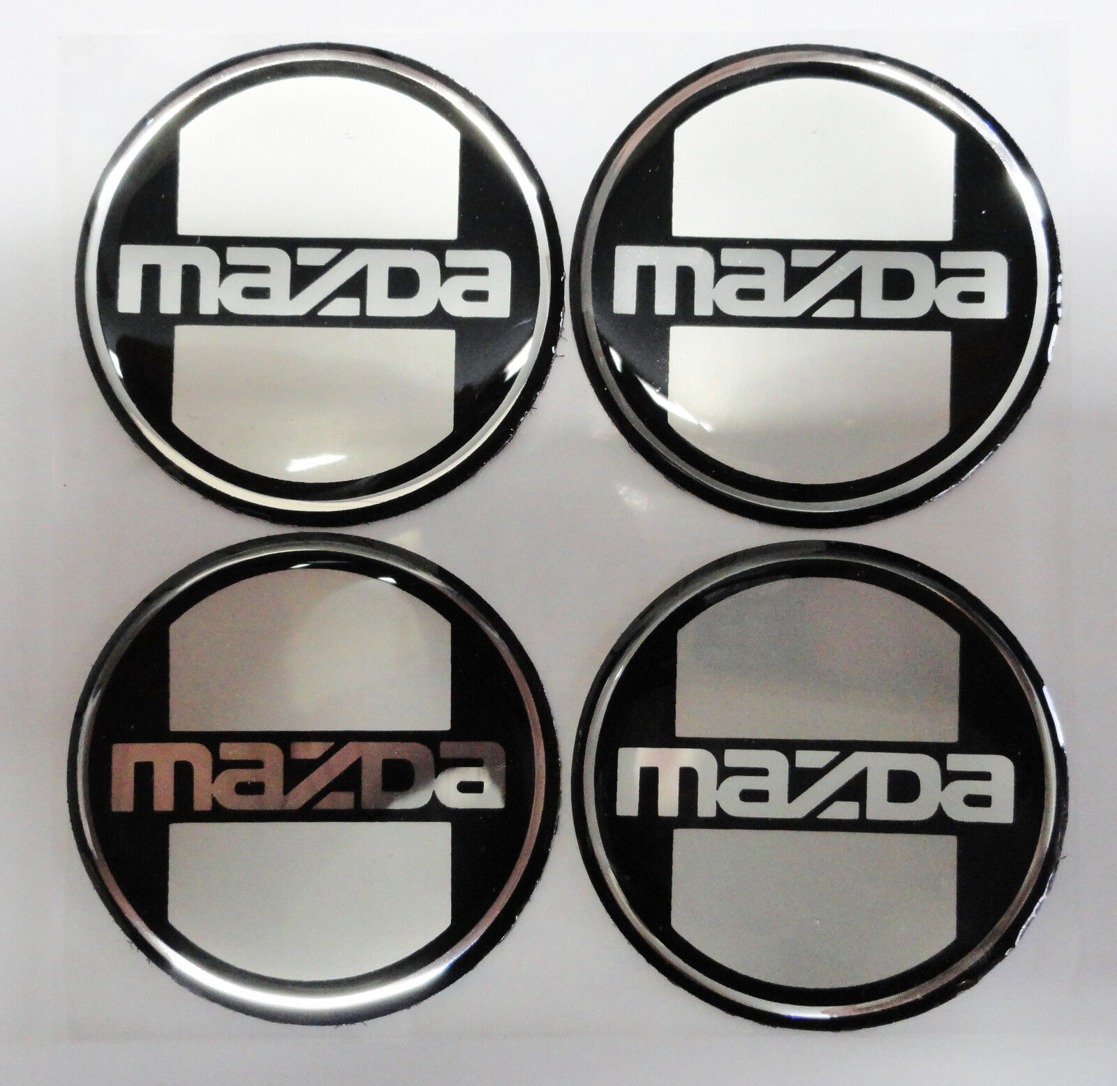 Vintage 90\'s Automotive Wheel Center Cap Round Emblem Accent Trim MAZDA 2.00S